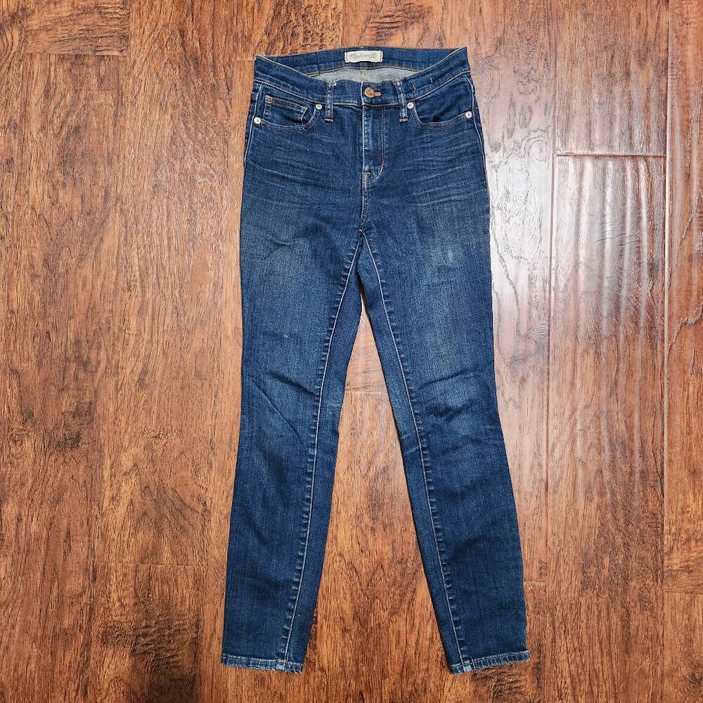 High waist skinny jeans